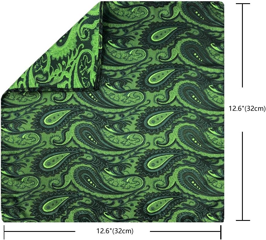 5 Pieces Hanky Mens Pocket Squares Wedding Handkerchiefs Set Formal Bundle (Color : E, Size : 1) (E 1)