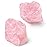 QINJIEJIE 2PCS Rose Quartz Raw Crystals 1.8-2.2\'\' Raw Crystals Healing Stones Bulk Large Crystal Rocks Stones for Tumbling Cabbing Fountain Rocks Polishing Handmade DIY Valentine\'s Day Gifts