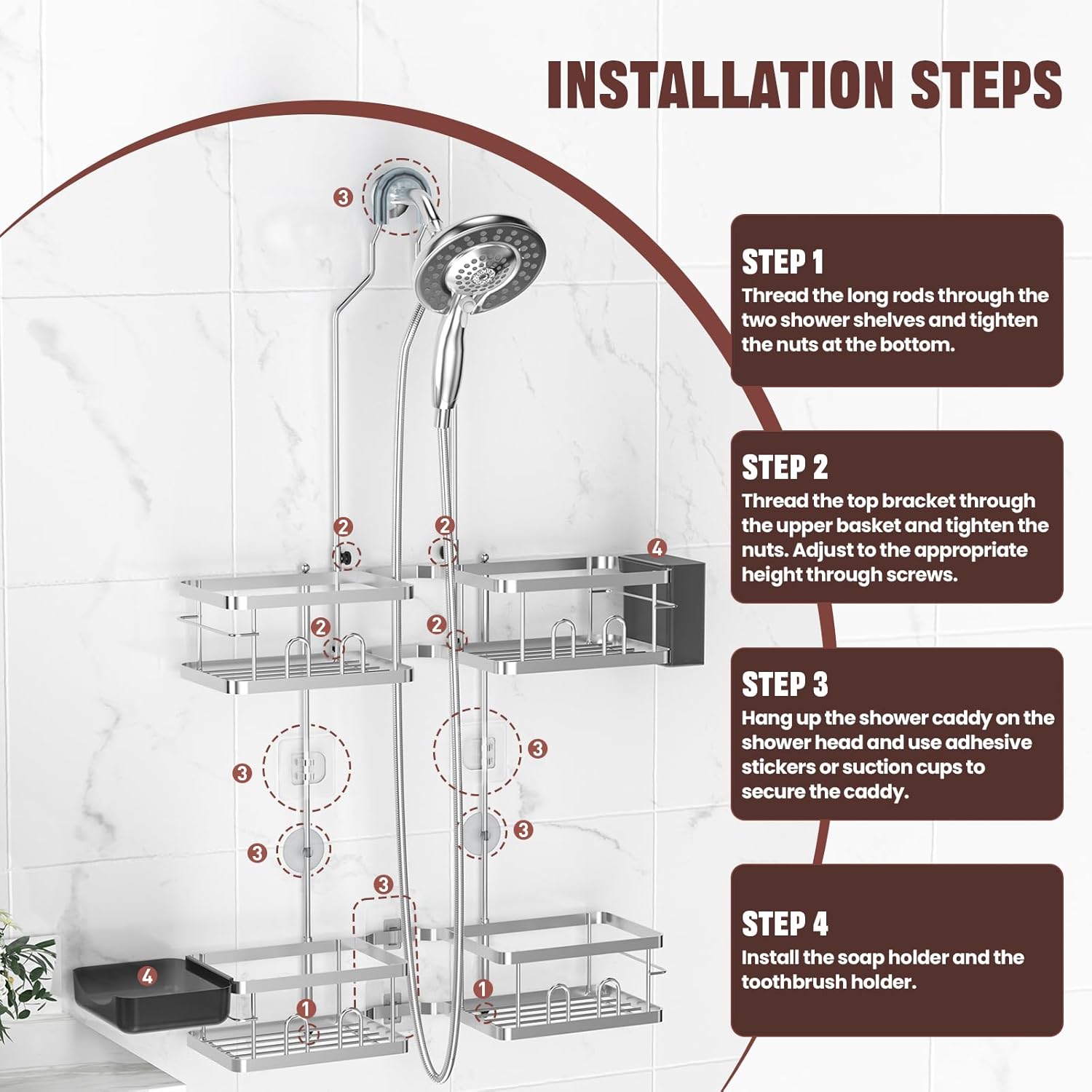 Adjustable Hanging Rustproof for