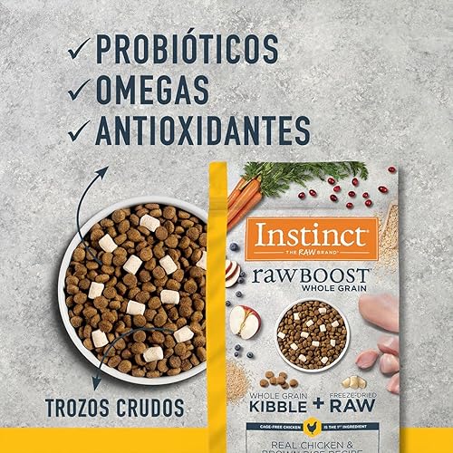 Miniatura 5 de Instinct Raw Boost Whole Grain Real Chicken  Brown Rice Recipe Natural Dry Dog Food by Natures Variety