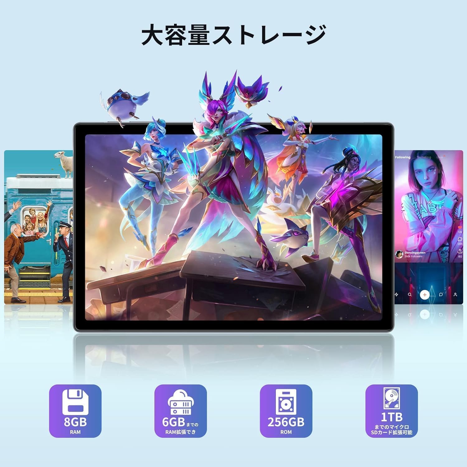 Amazon.co.jp: 【二年保証 タブレット10インチ FHD画面