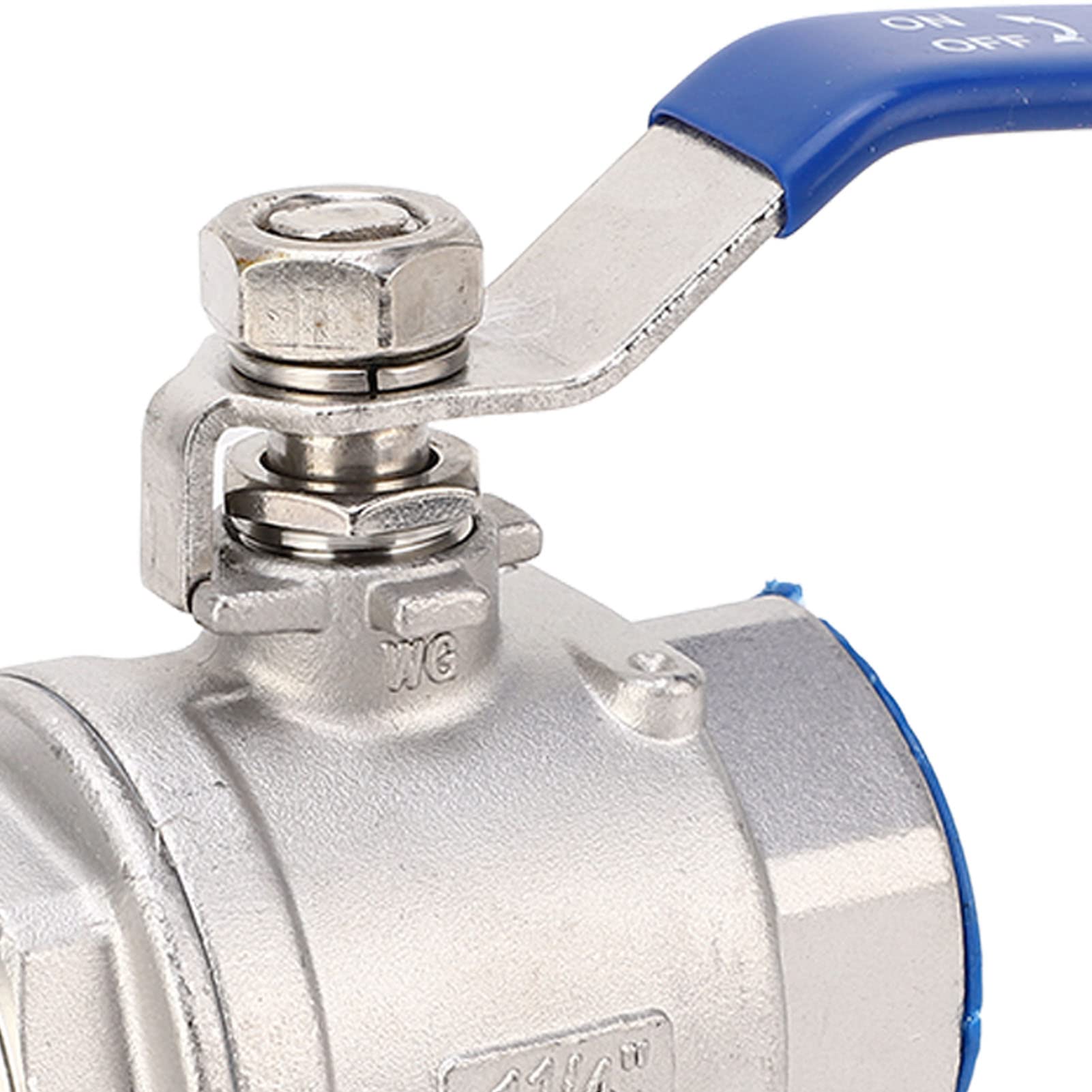 Valvola a Sfera Filettata, 1 1/4in DN32 Acciaio Inox 304 Femmina X