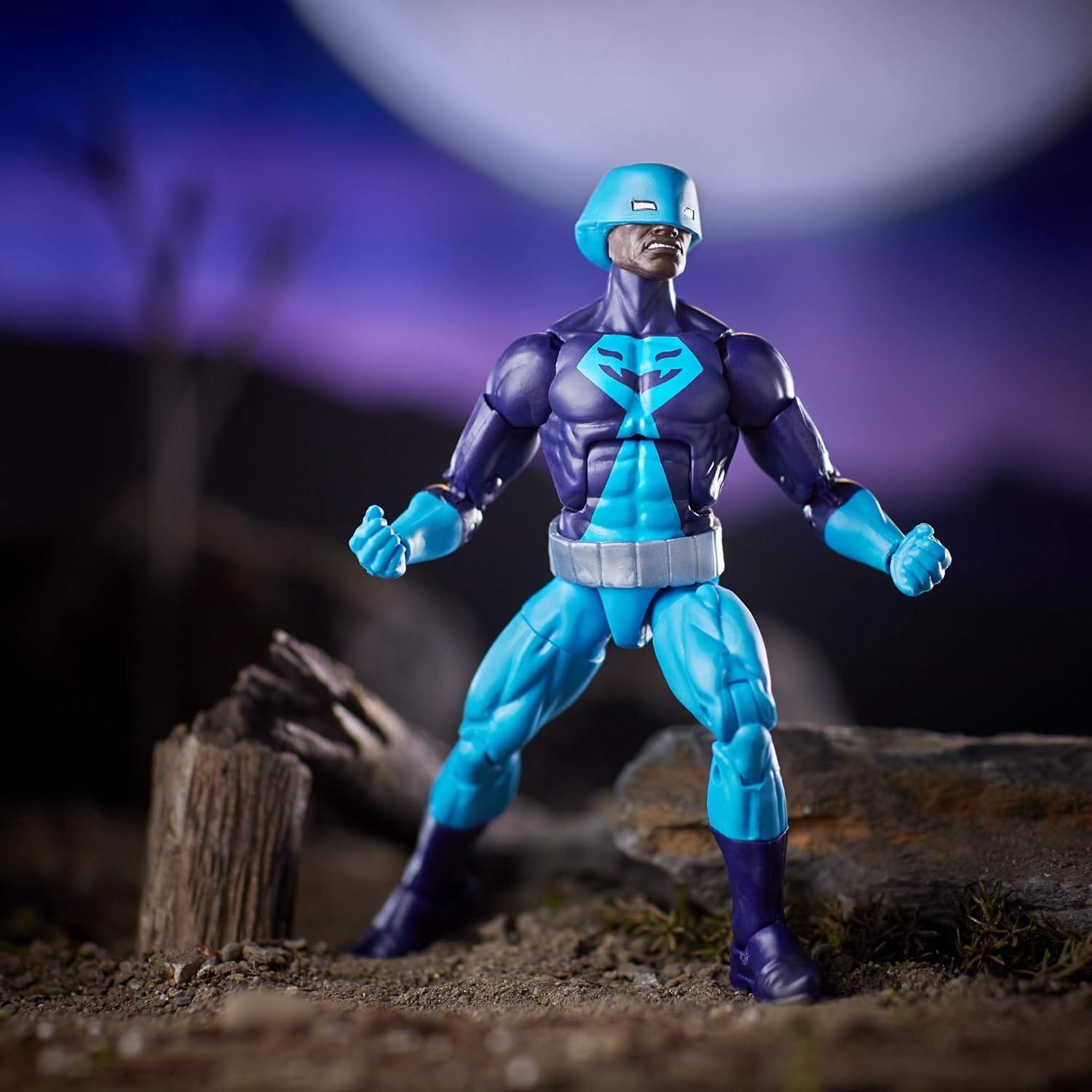 Marvel Legends Series Rock Python 6' Collectible Action Figure Toy for Ages 6 & Up with Build-A-Figurepiece
