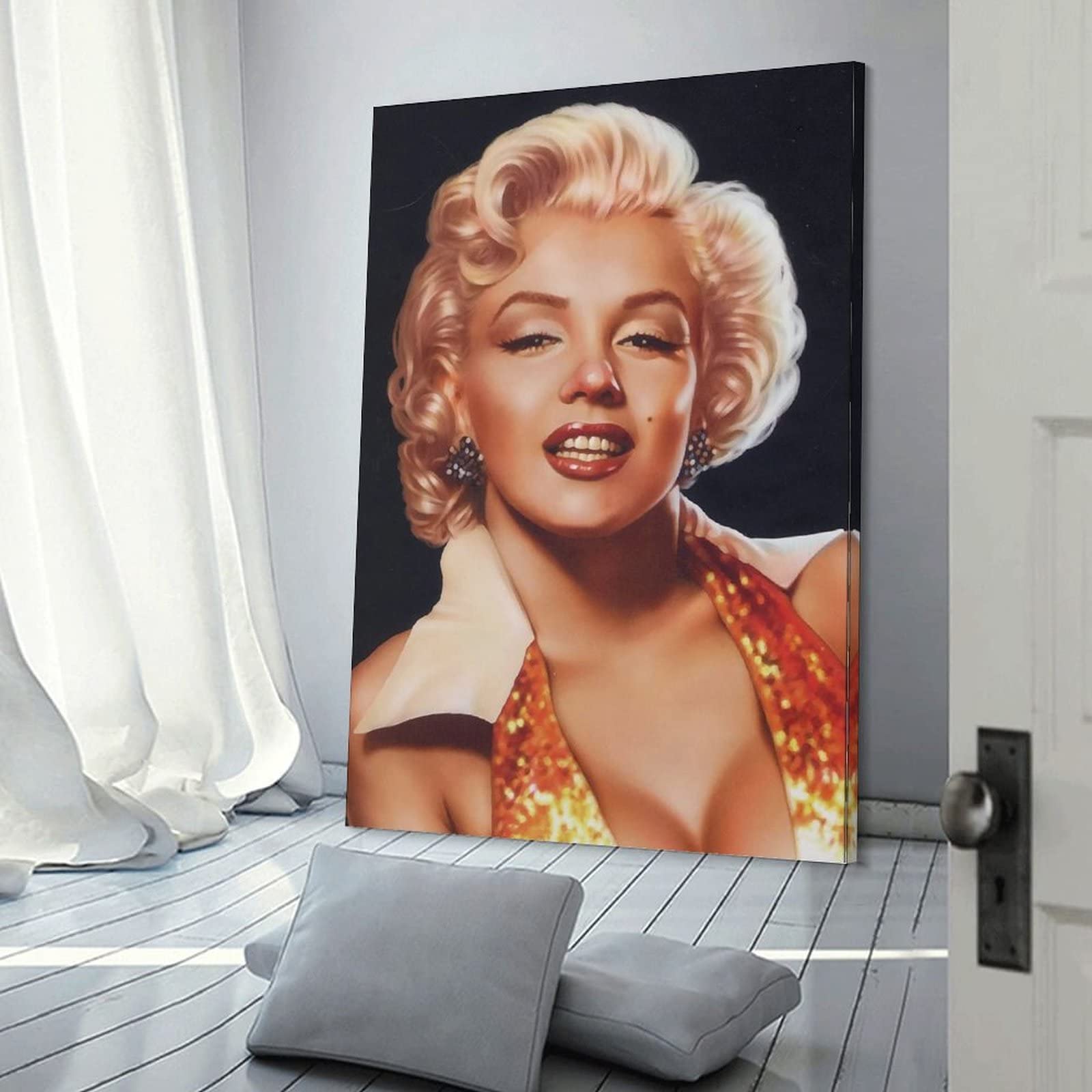 Amazon.co.jp: マリリンモンローアートパネル 黒と白の映画 Marilyn 
