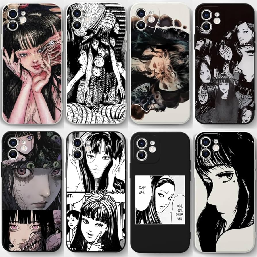 Amazon.co.jp: 伊藤潤二 川上富江 スマホケース iPhoneケース