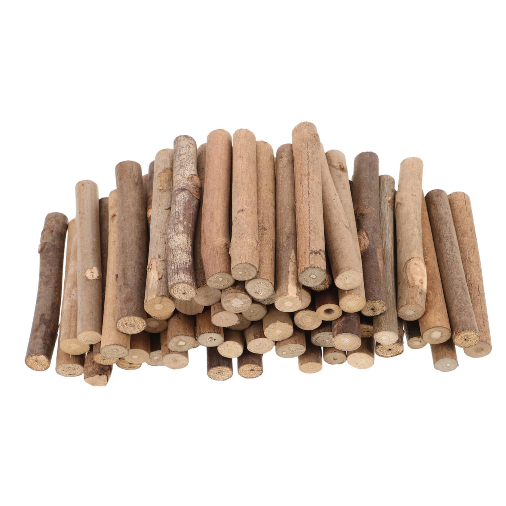 Bâtonnets de bois pour loisirs créatifs SHINEOFI 100 mini brindilles de décoration rustique