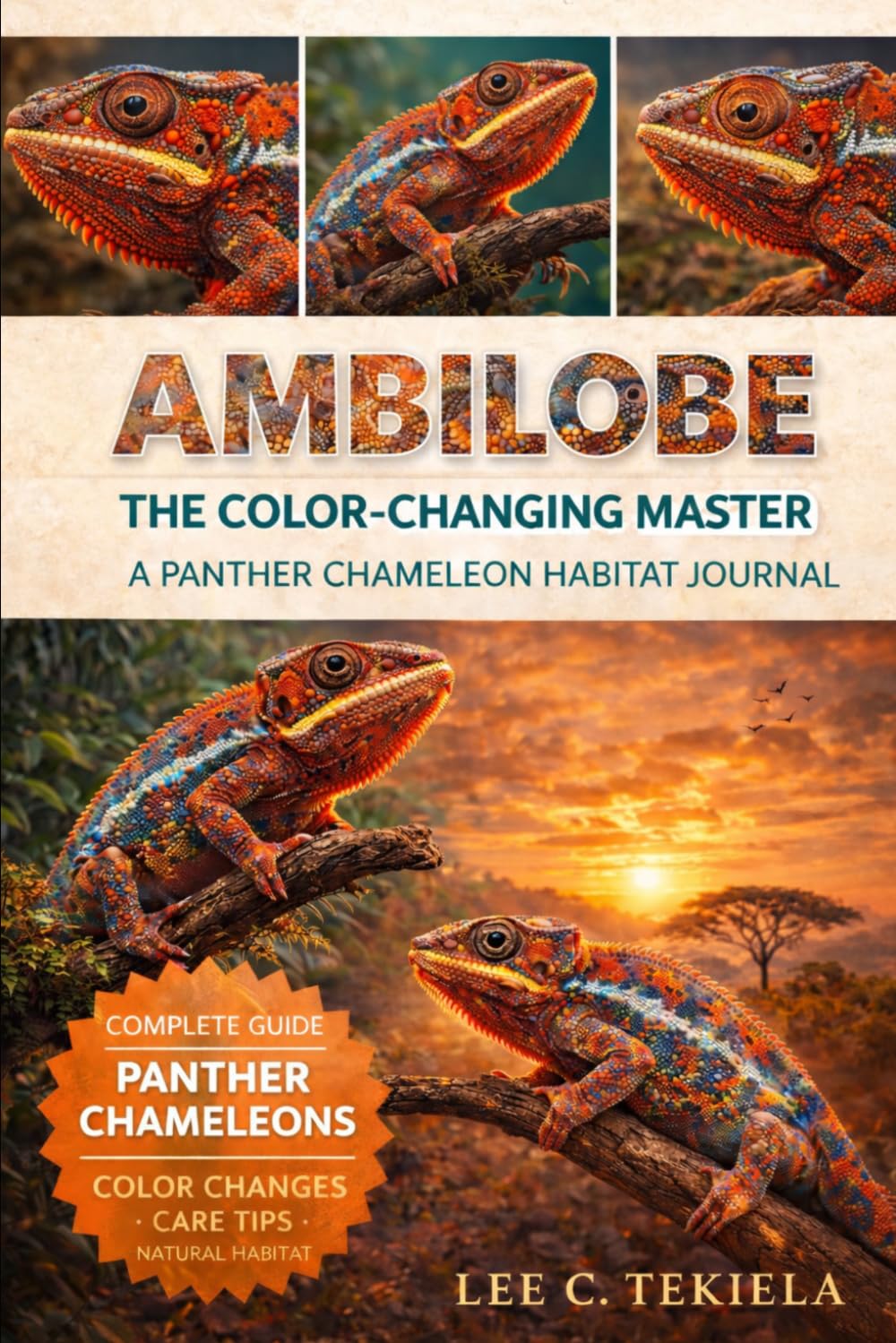 AMBILOBE: The Color-Changing Master – A Panther Chameleon Habitat Journal