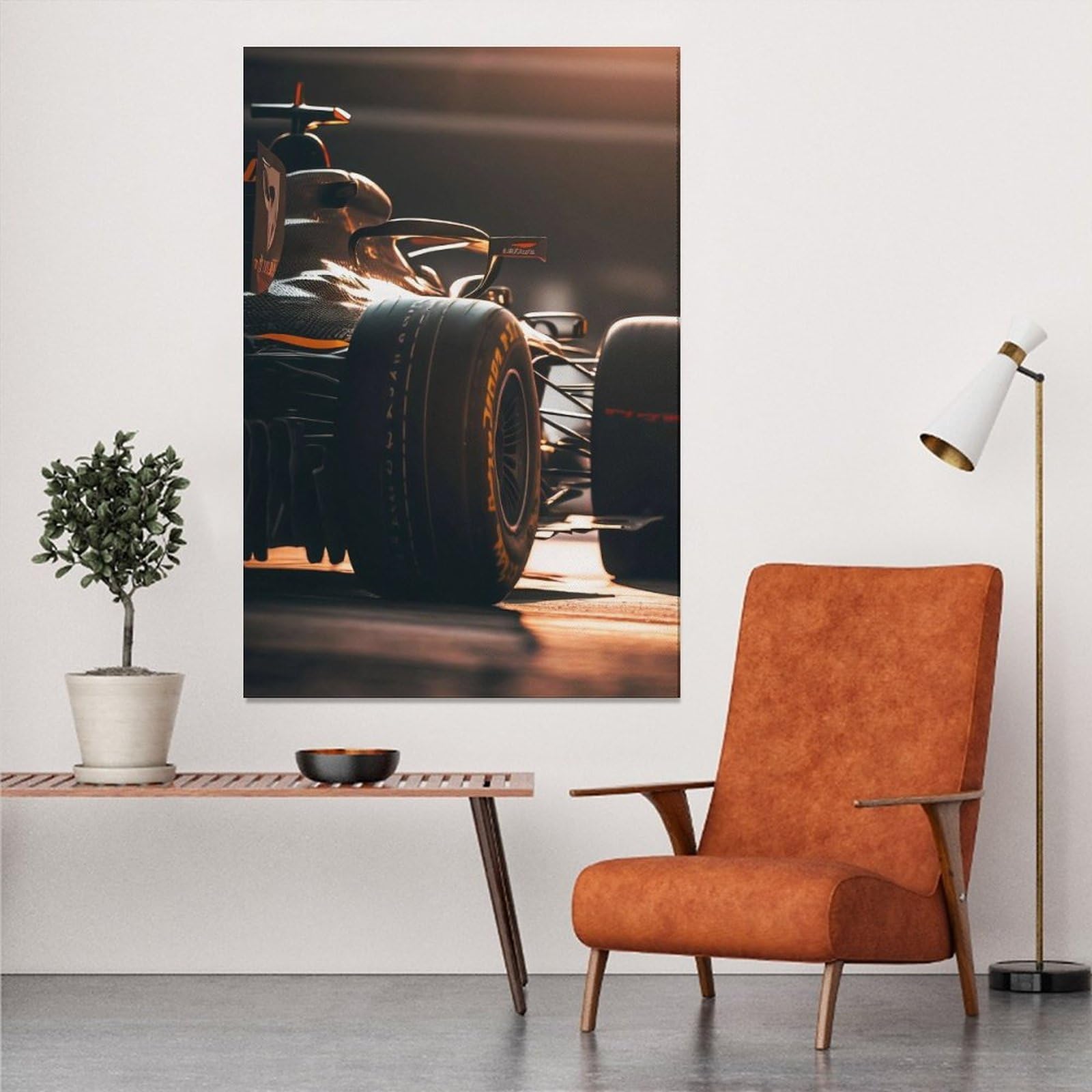 Chat Illustration Animale Souriante Colorée Impressions D'affiches D