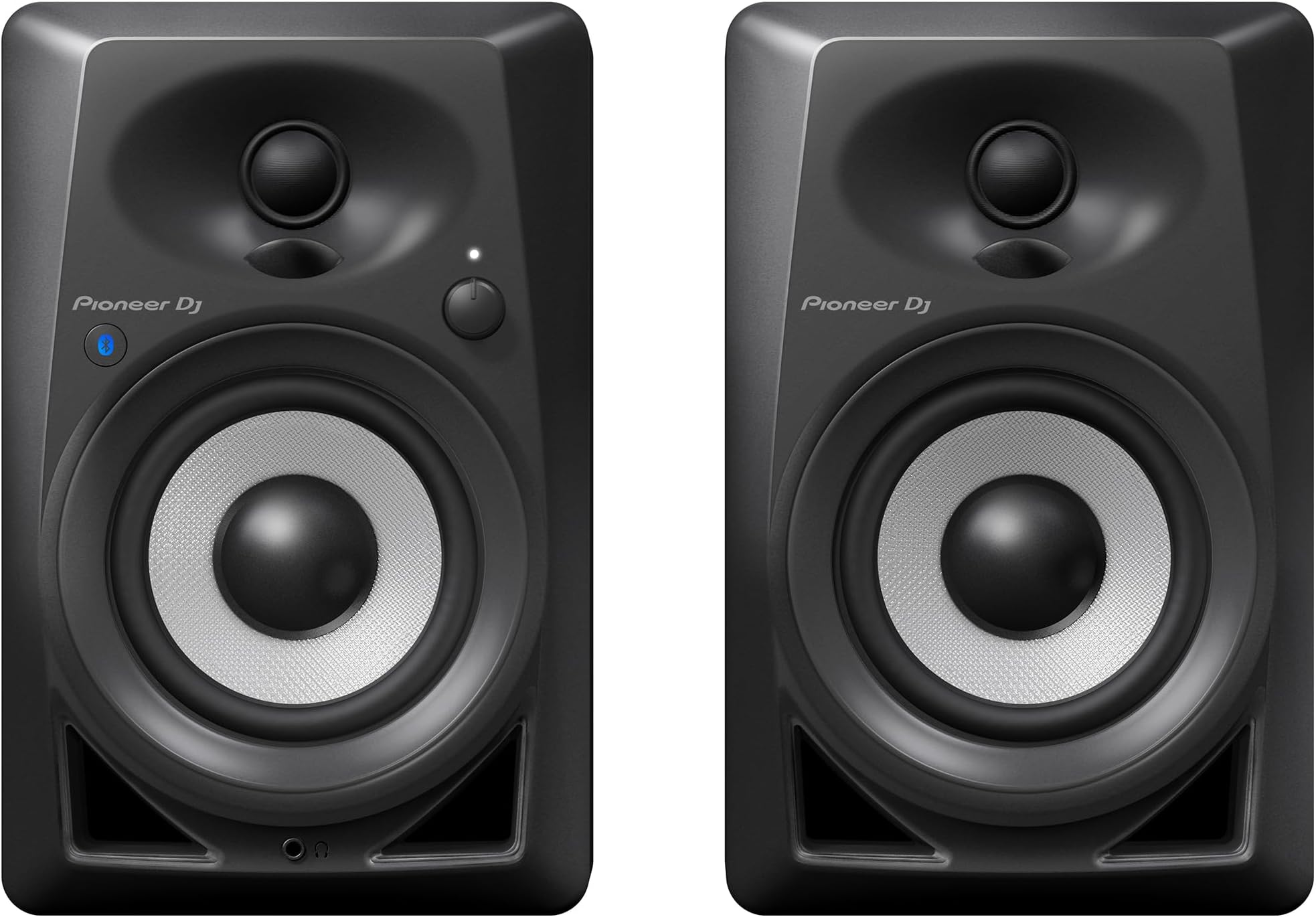 Pioneer DJ DM-40BT Desktop Monitor System with Bluetooth Functionality, 4-Inch (Pair, Black)