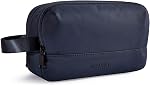 BAGSMART Travel Toiletry Bag for Men, Water-Resistant Lightweight Dopp Kit, Business Dorm Room Shaving Toiletries Bag, Black