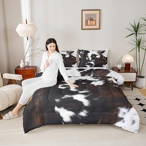 Miniatura 12 de Juego de edredón de la Torre Eiffel, juego de ropa de cama con estampado de flores de lavanda púrpura, romántica decoración de estilo floral de