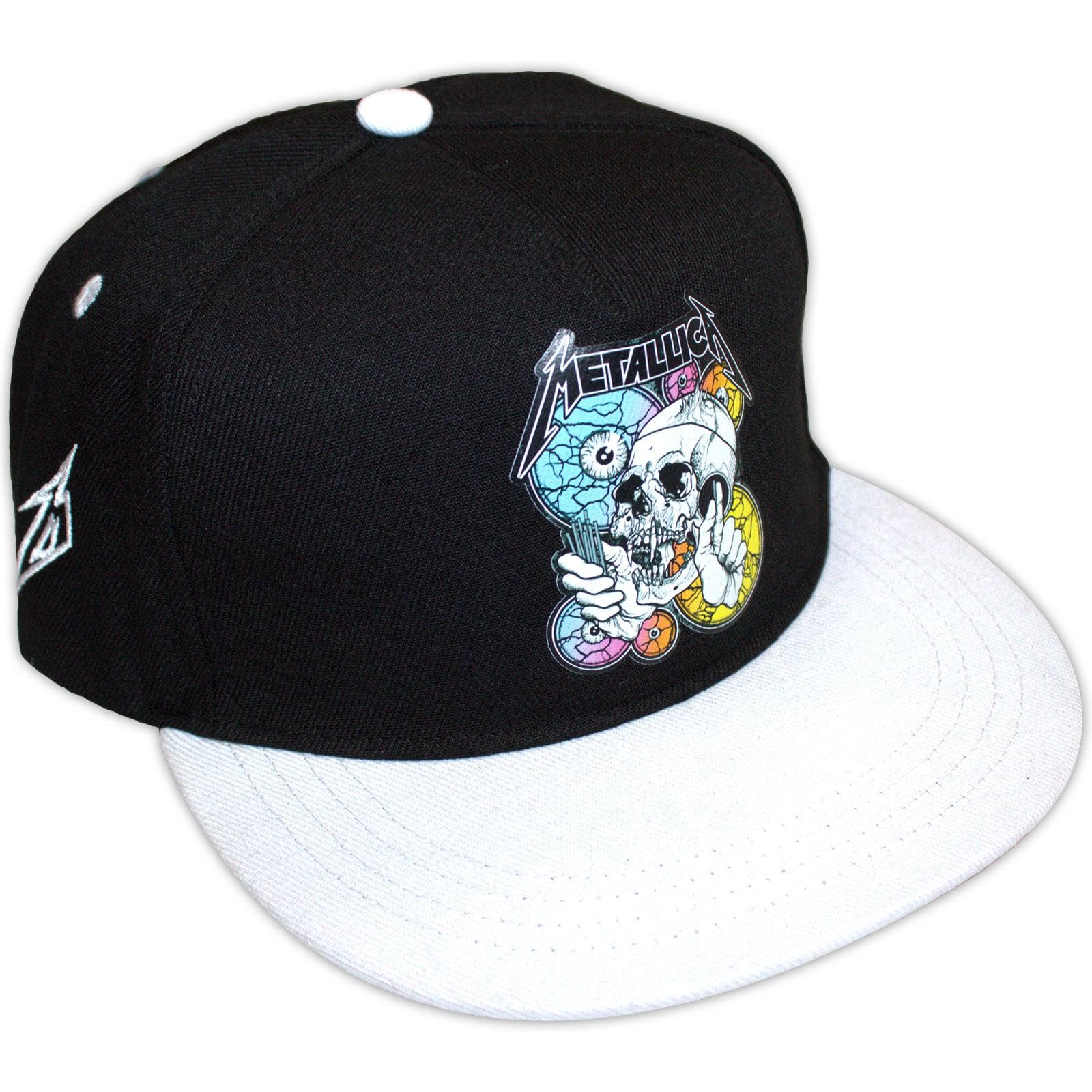 Metallica - Shortest Straw Official Licensed Grey & Black  Snapback Baseball Cap