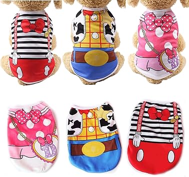 Amazon 3個 犬服 犬の服通気性メッシュ犬服ベスト 夏のペット服 犬服夏 ハワイアンスタイルの犬の服 ハンサムな犬の服 ユニークなペットの服 ビーチでの犬l Porgaten シャツ パーカー 通販