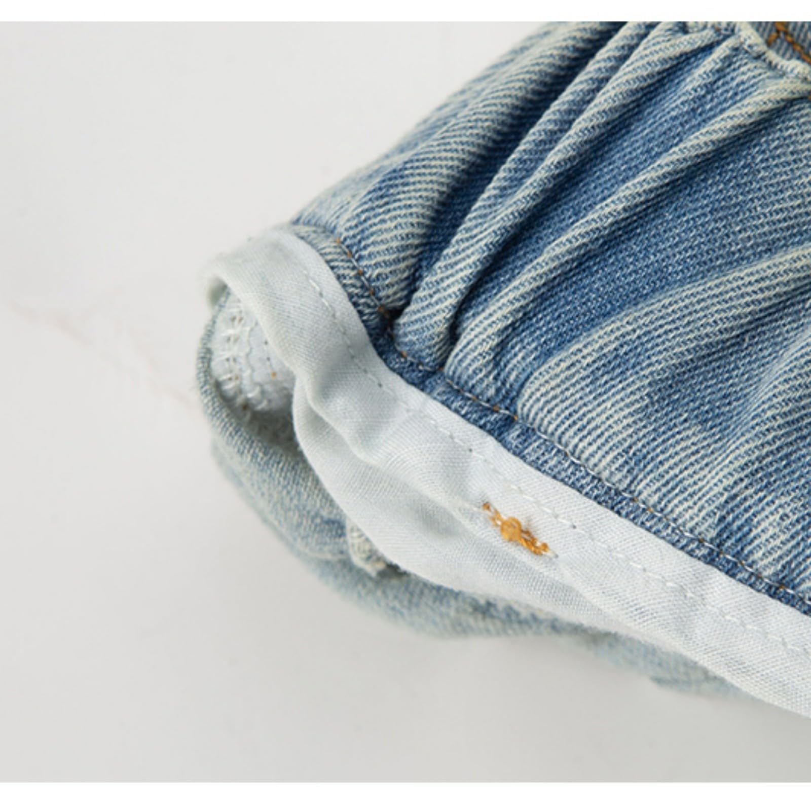 jeans baggy-Pantaloncini misti per ragazzi con elastico in vita per l'estate, pantaloncini in denim casual larghi per bambini dai 5 ai 14 anni, leggeri e resistenti, da indossare tutti i giorni