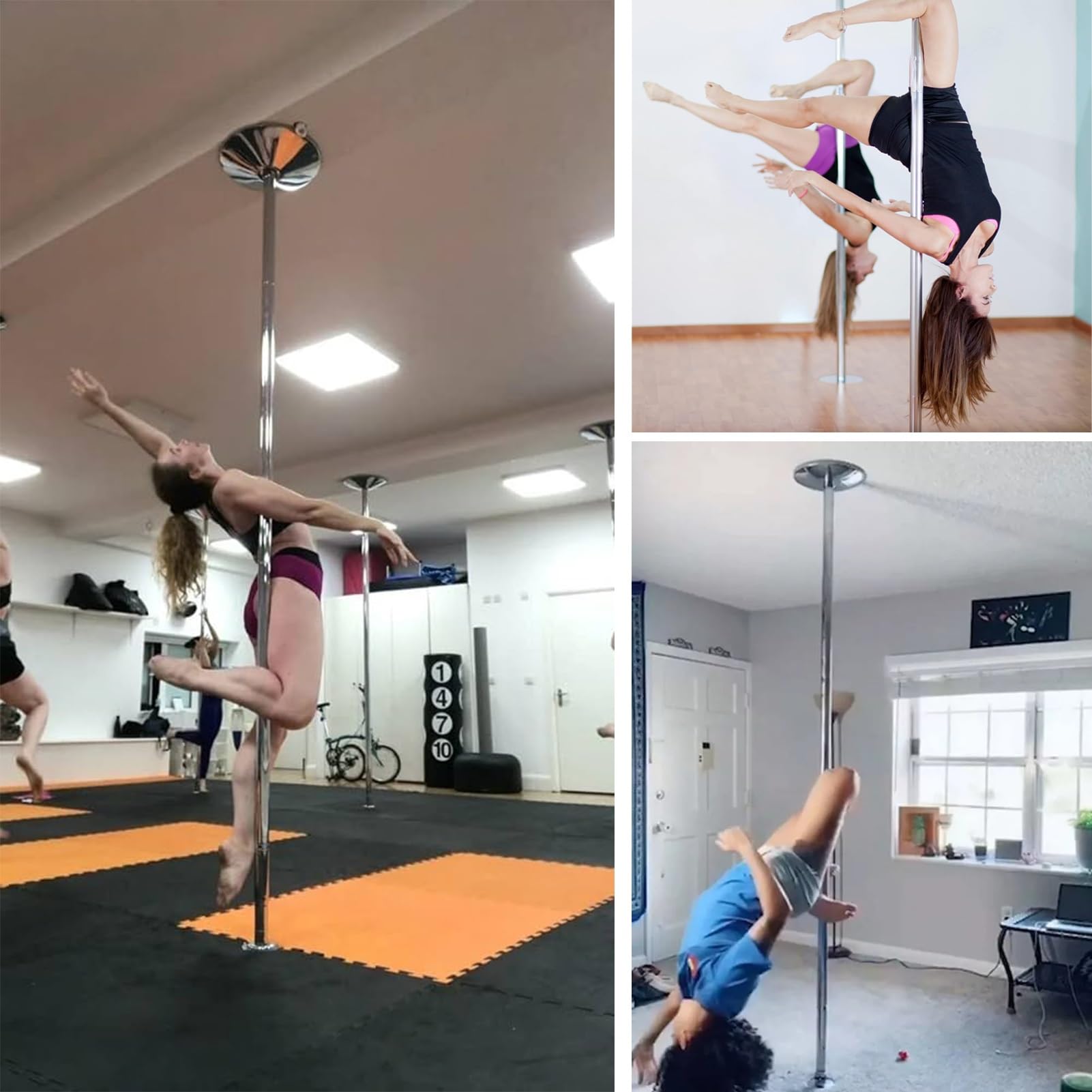 Amazon.co.jp: ポールダンス用 ヘビーデューティフィットネスダンス