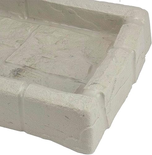 Miniatura 9 de Suncast Compuesto de poliéster fácil de usar, decorativo para exteriores, canaleta de lluvia Downspout, bloque de salpicaduras para desagües debajo