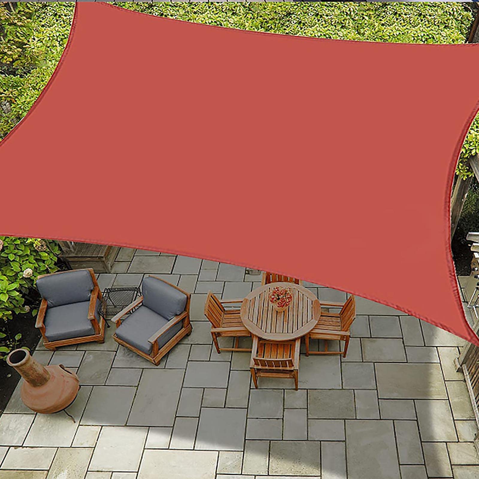 Filet d'ombrage triangle 3x3x3m auvent de protection UV bâche soleil jardin