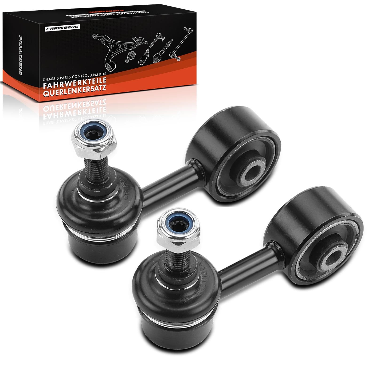Frankberg 2x Biellette de barre stabilisatrice avant gauche droite | essieu avant, gauche, droite, 31351091764; Compatible avec: Z1 R.o.a.d.s.t.e.r, Série 3 Compact E36