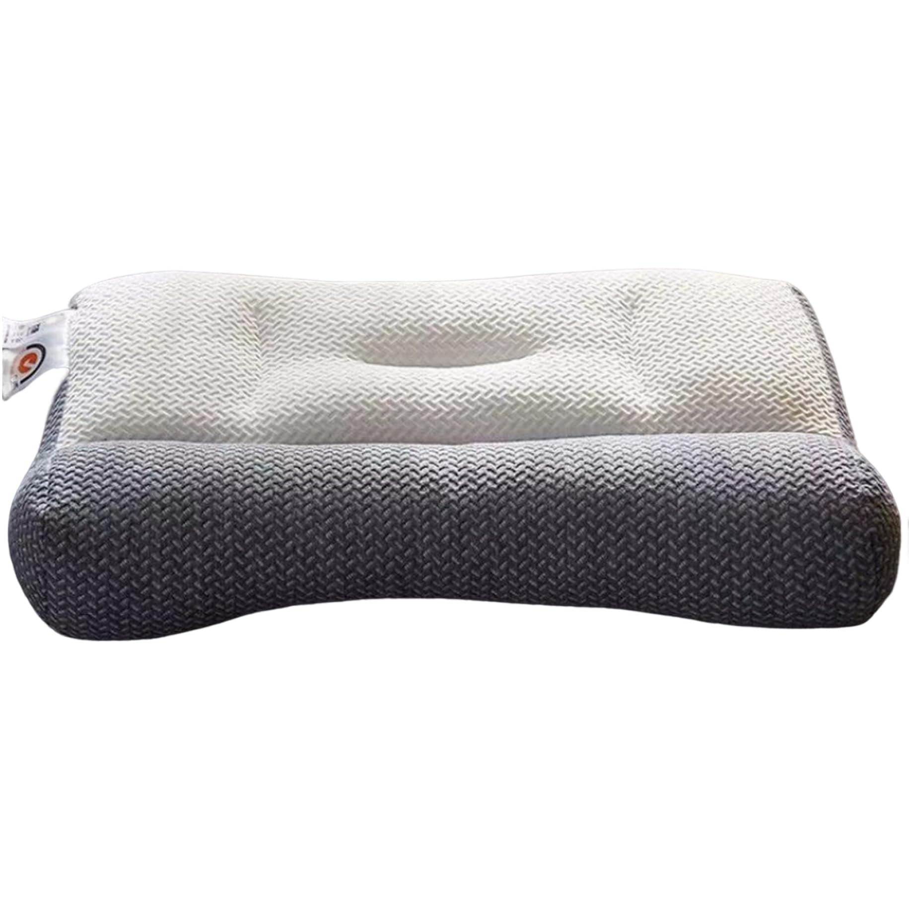Almohada ergonómica, corrección ortopédica, Almohada de Contorno de tracción para Dormir para el Dolor de Cuello, para Todas Las Posiciones para Dormir, Cuello