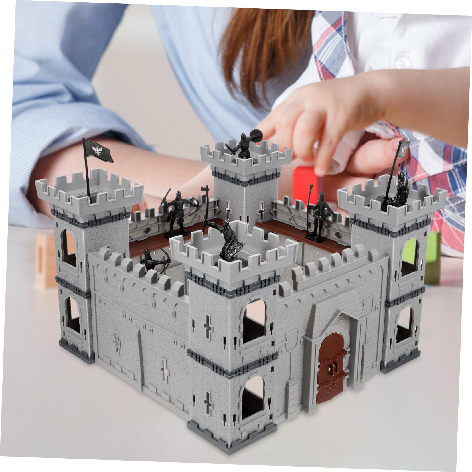 Gatuida Modelo de Equipo Militar de Simulación en Miniatura 1 Set Plástico