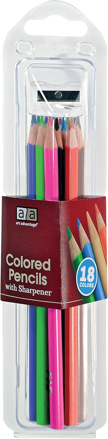 Art Advantage 18 Piece Color Pencil Set