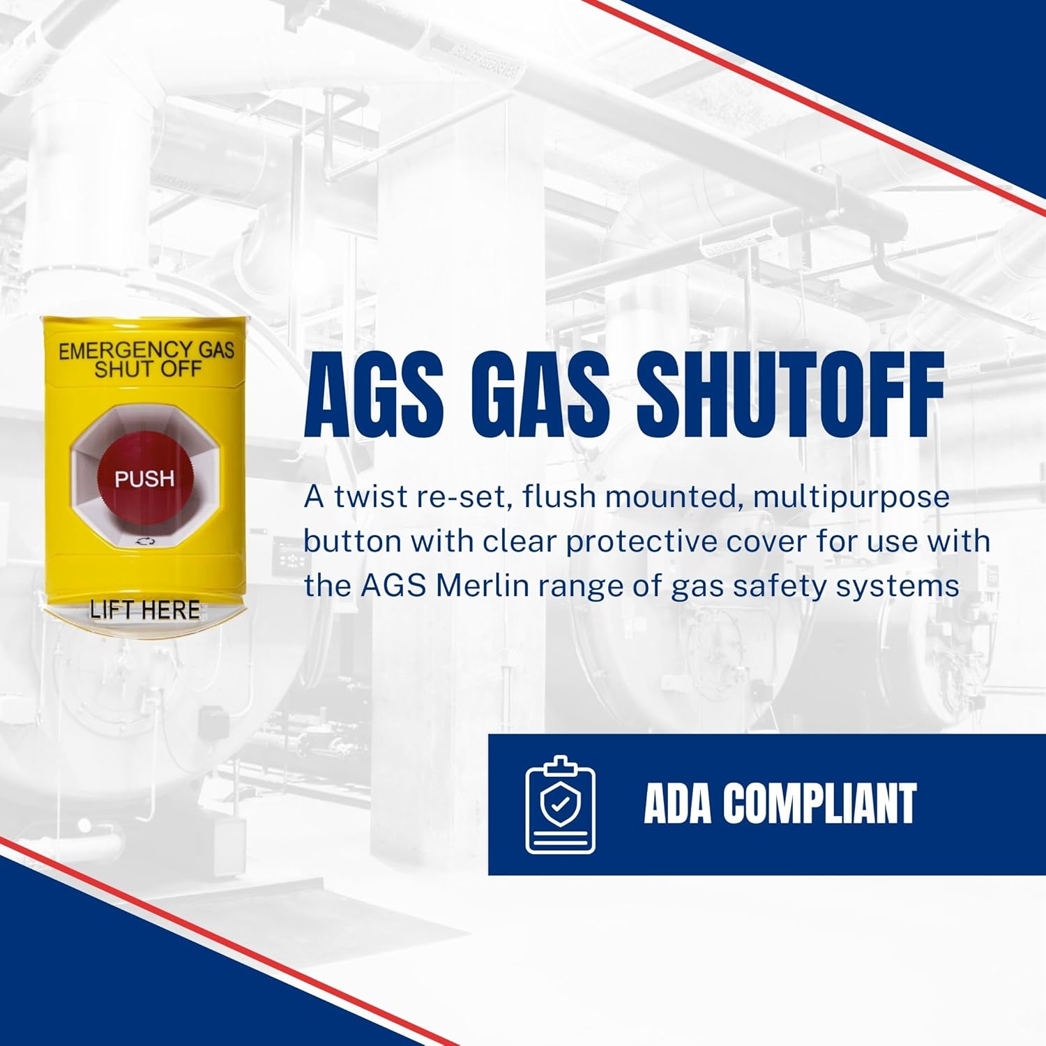 AGS Emergency Shutdown Button (AGS-EGOTW)