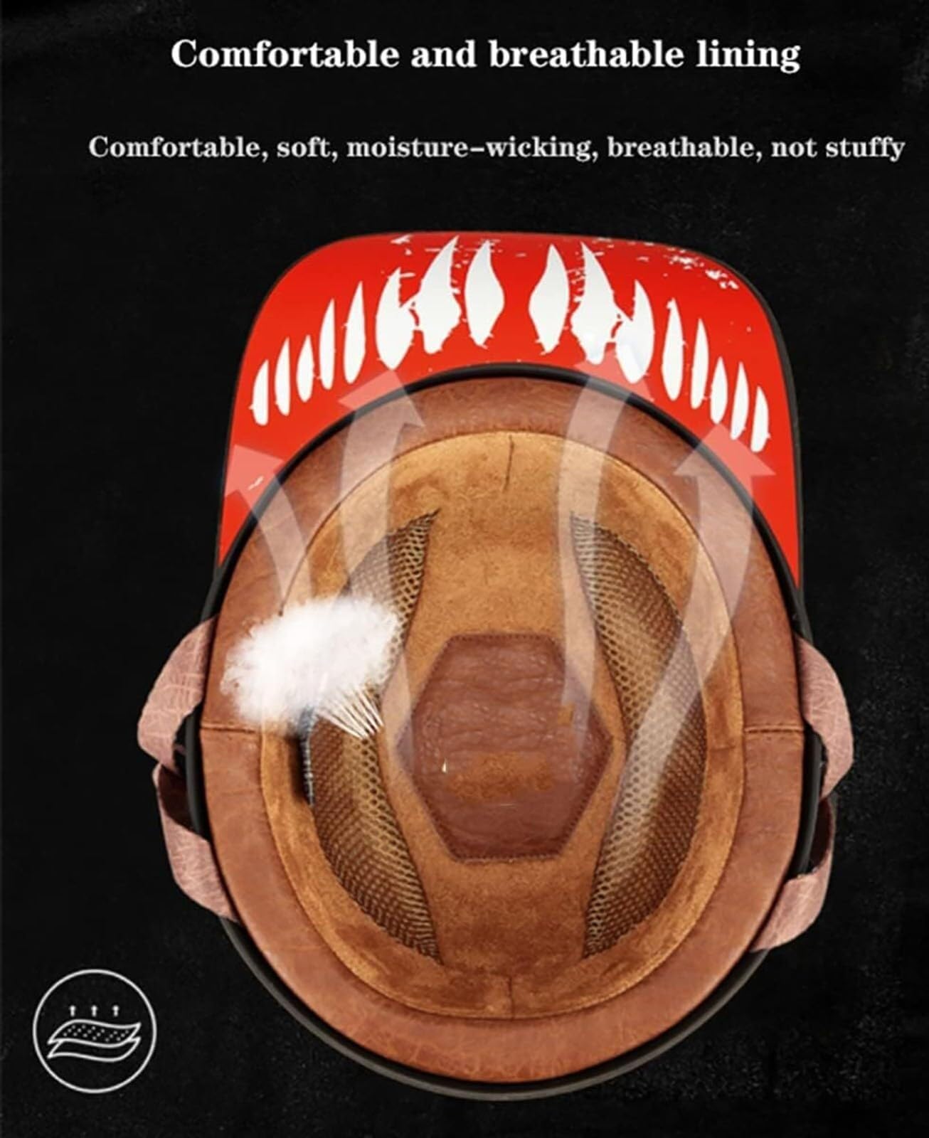 Vintage Casco De Motocicleta Gorra De Beisbol Casco De Moto Medio Abierto ECE Homologado Scooter Casco Moto Jet Casco Ligero Y Cómodo para Hombres Mujeres Adultos(9,M(57~58CM))