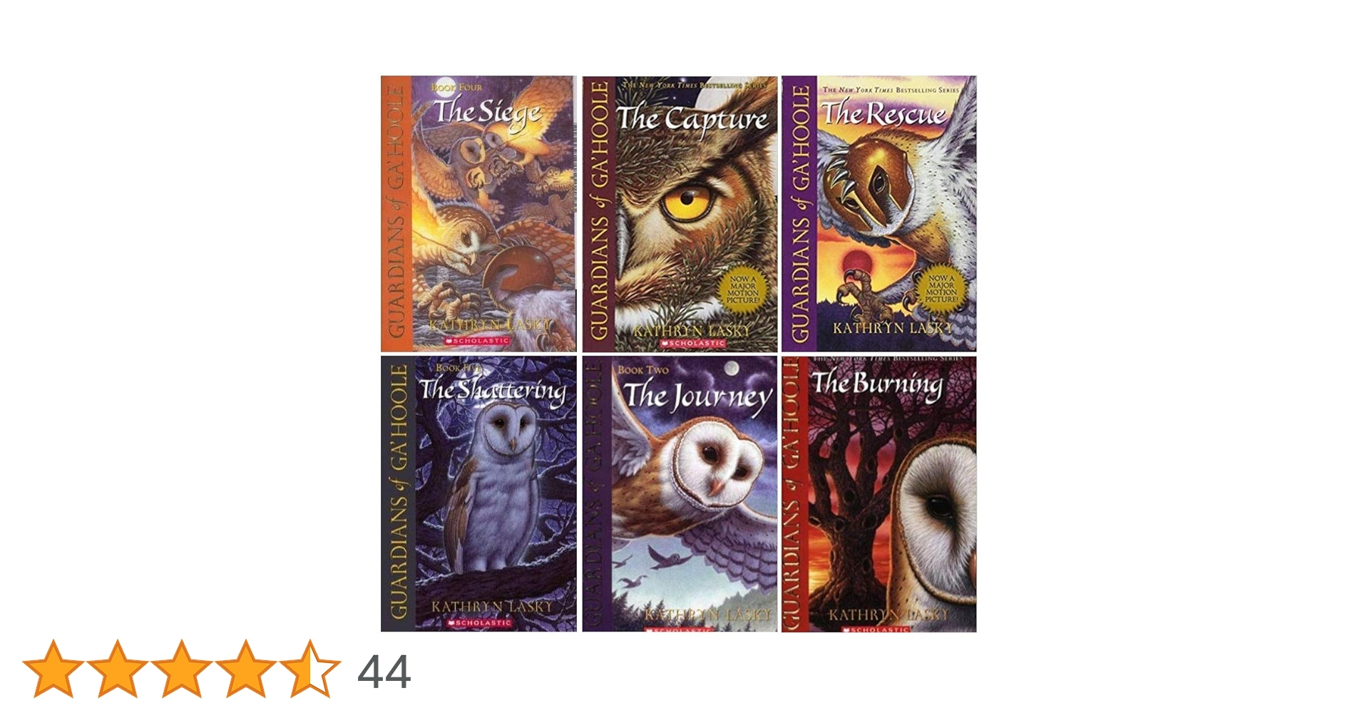 期間限定お値下げ！早い者勝ち！　Guardians of Ga'hoole Amazon.co.jp: Guardians of Ga'hoole Boxed Set Books 1 - 6