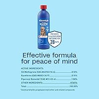 Vista 8 de Champú de pulgas y garrapatas con precor para perros y gatos, de Adams, azules & púrpuras