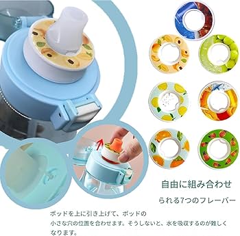 Amazon｜【7つのフルーツフレーバー】フルーツ香水ボトル