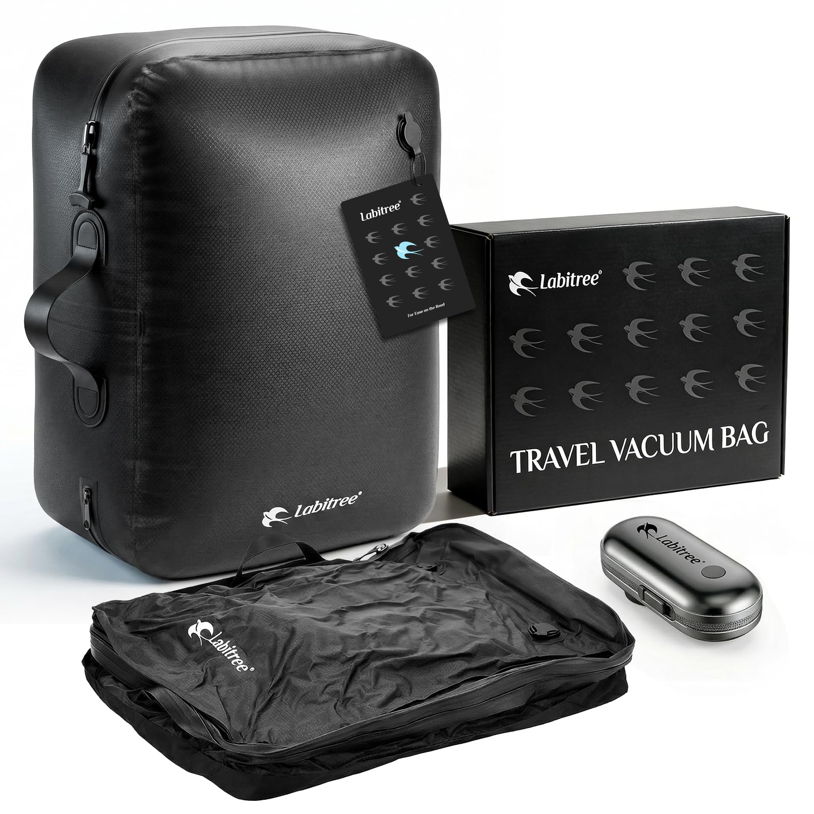 Sac de compression sous vide voyage x2 avec pompe USB pour valise