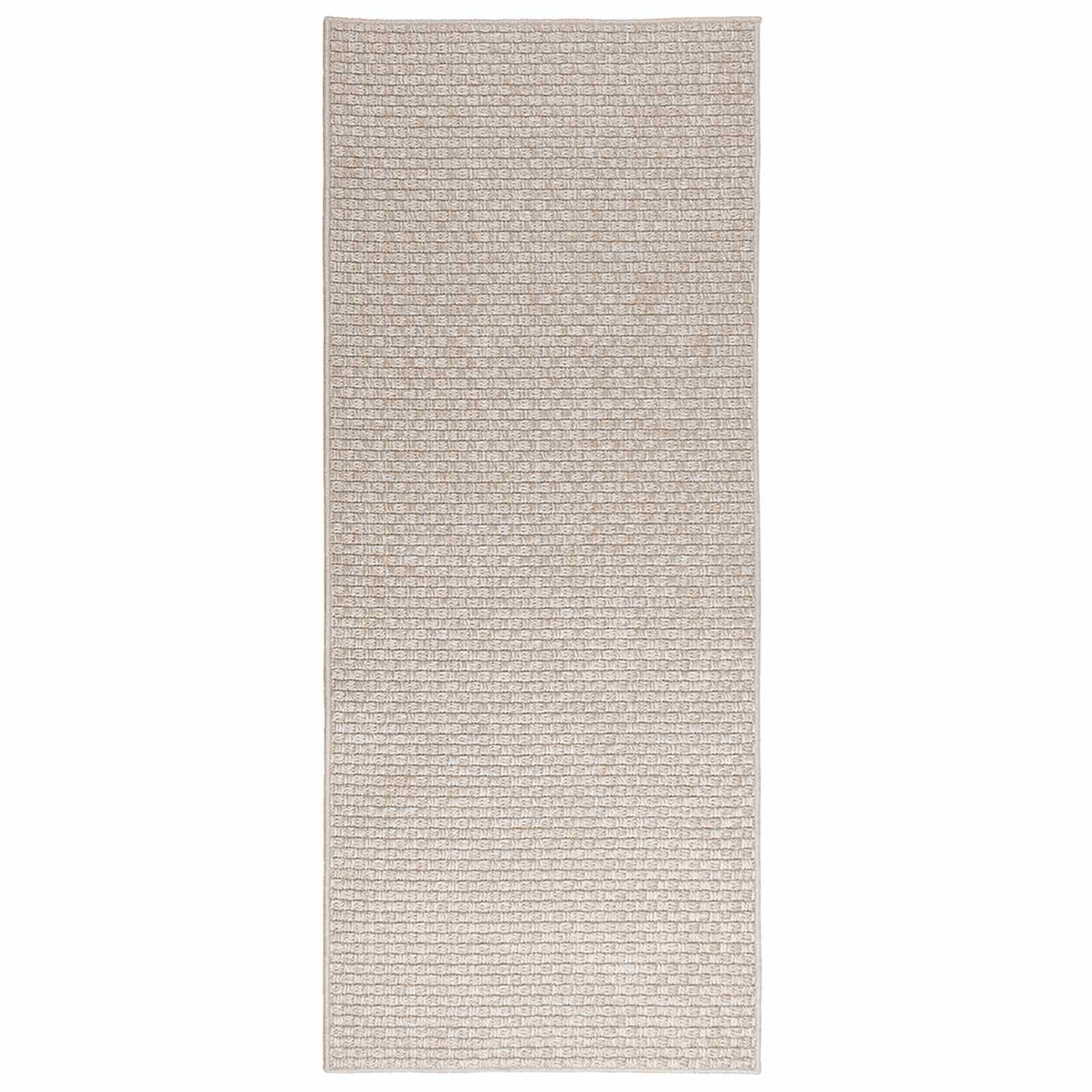 Tapis de salon crème Faro lavable pour éliminer taches et bruits