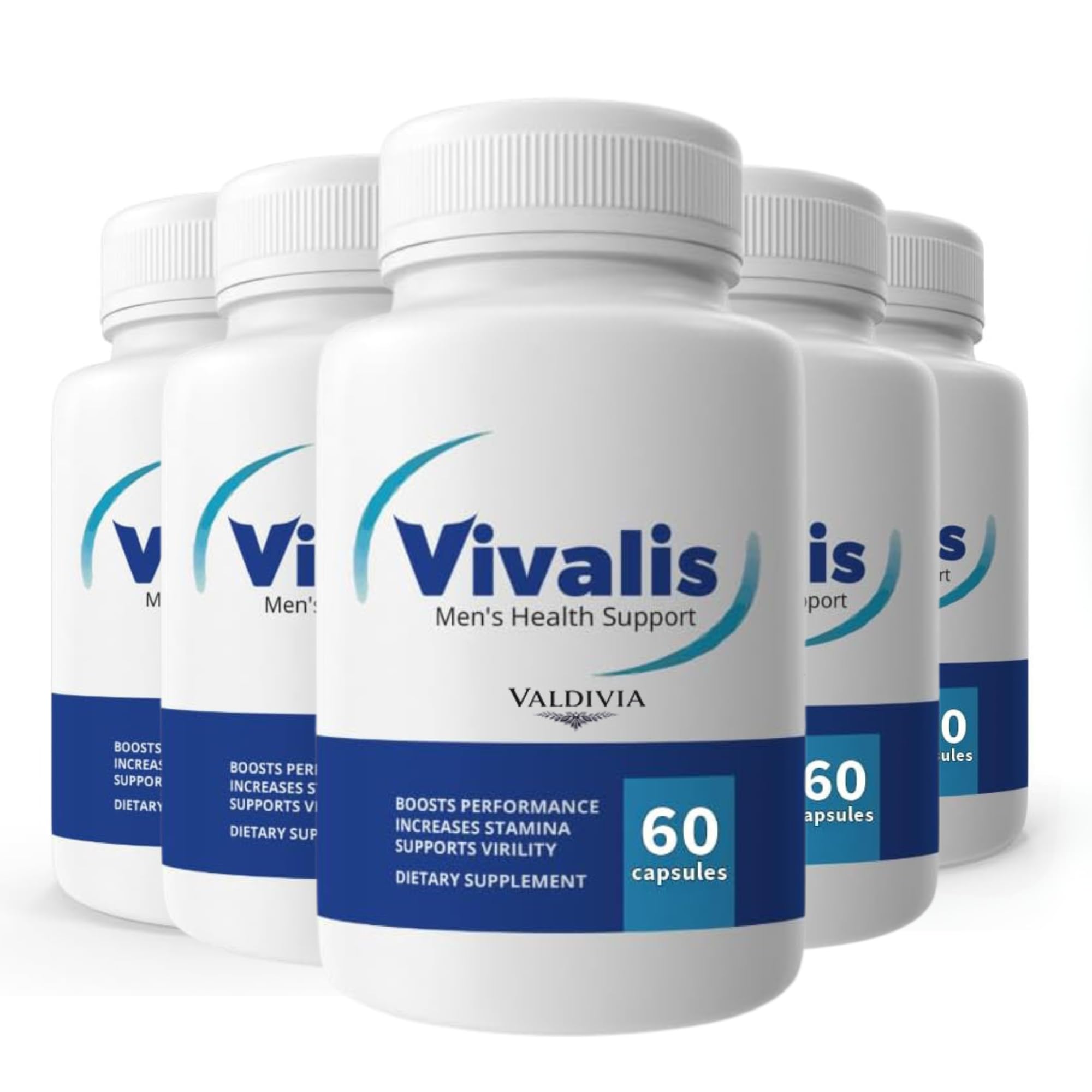 (5 Pack) VIVALIS Capsules Advanced Formula Supplement Pro Maximum Strength Support, Capsules for Health Support Premium Formula (300 Capsules) (5 Months)