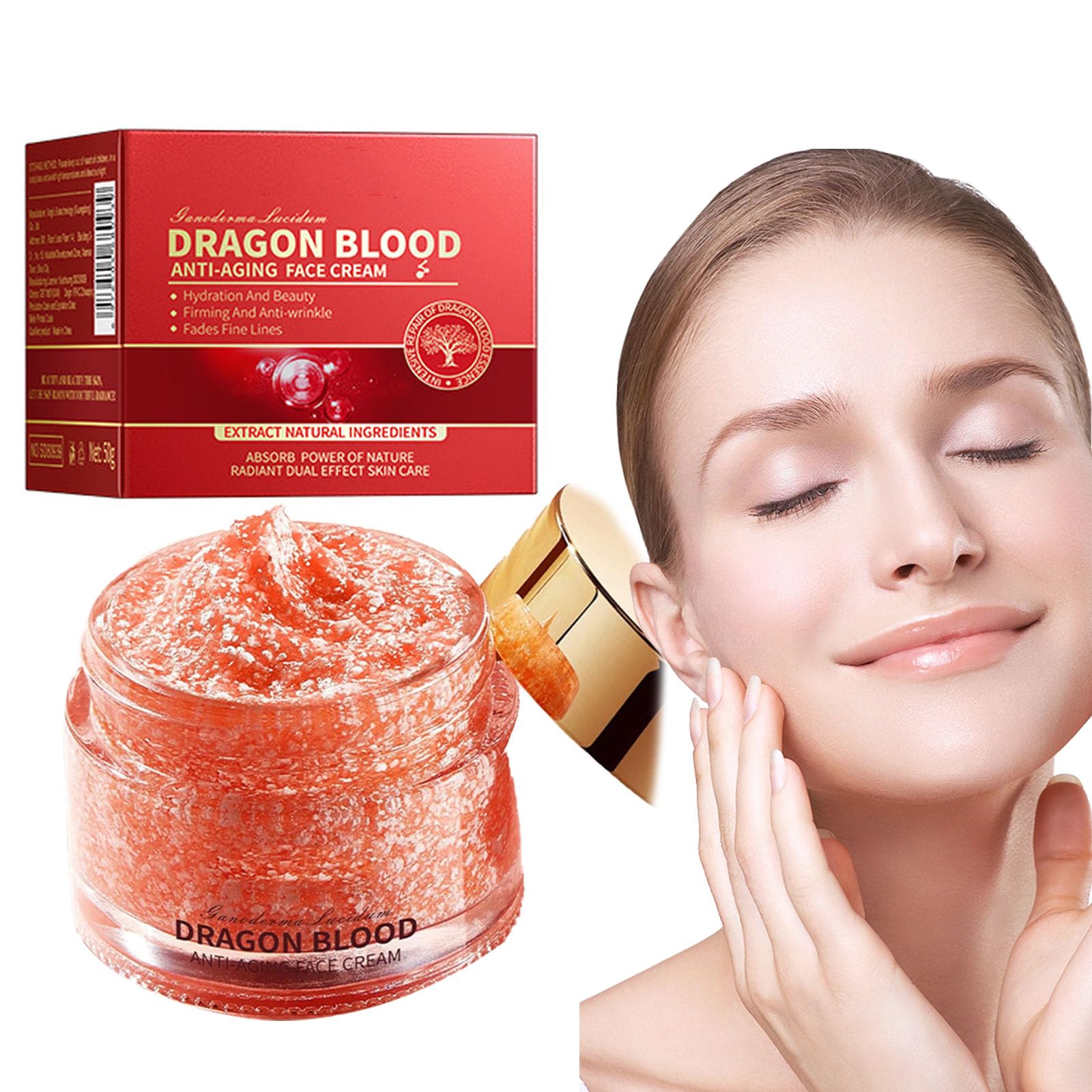 Dragons Blood Facial Cream, Women Dragon Blood Cream, Dragon Blood Anti Aging Face Cream, Retinol Placenta Dragon Blood Cream
