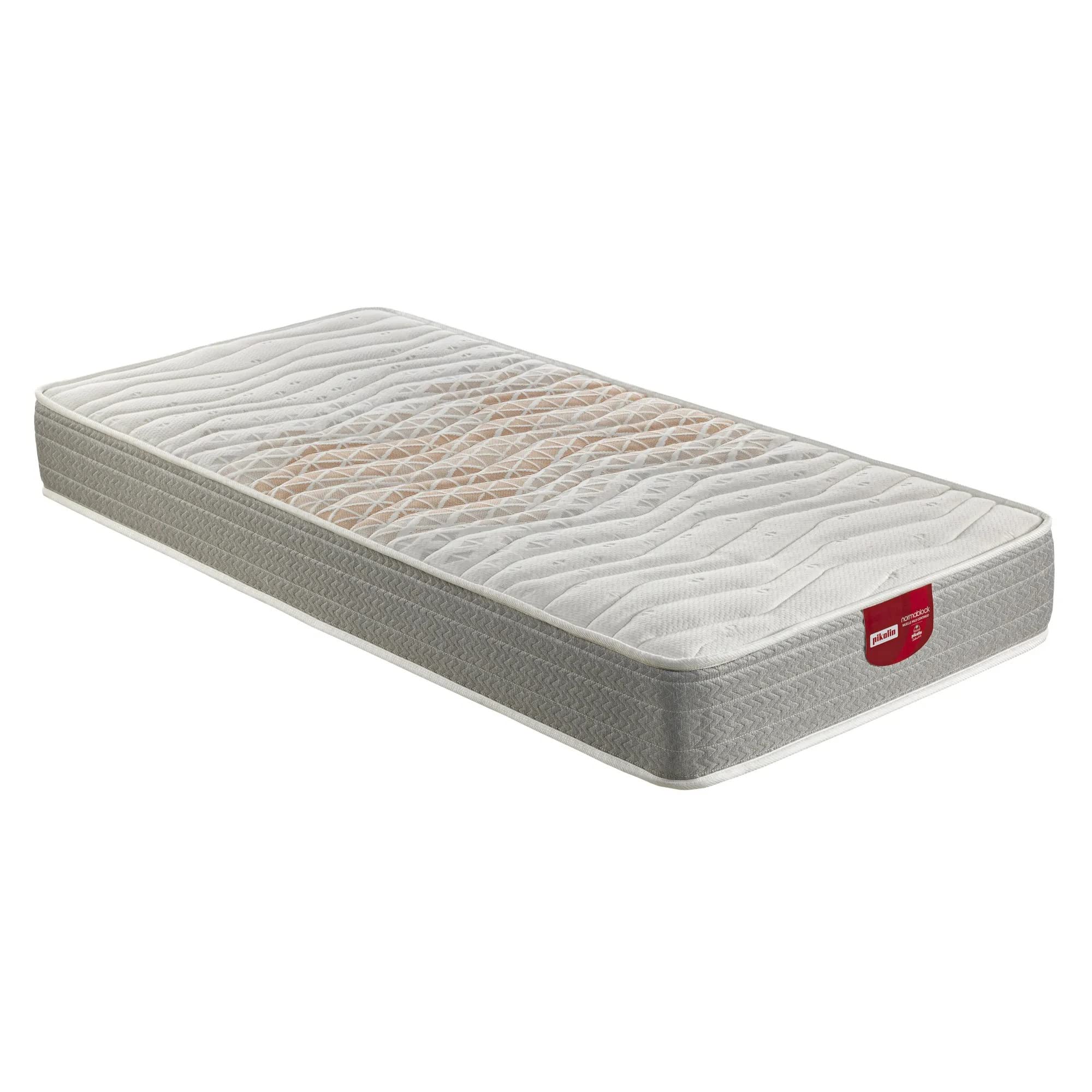 Pikolin Colchón Juvenil Muelles Avanzados Normablock | Firmeza Media | Altura 22 cm | Gran Adaptabilidad y Confort | 80x190