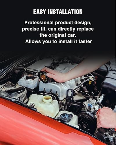 Miniatura 5 de cciyu Depósito de tanque de refrigerante para 2016-2019 para Buick Cascada 2011-2015 para Chevrolet Cruze 2012-2014 para Chevrolet Orlando 603-383