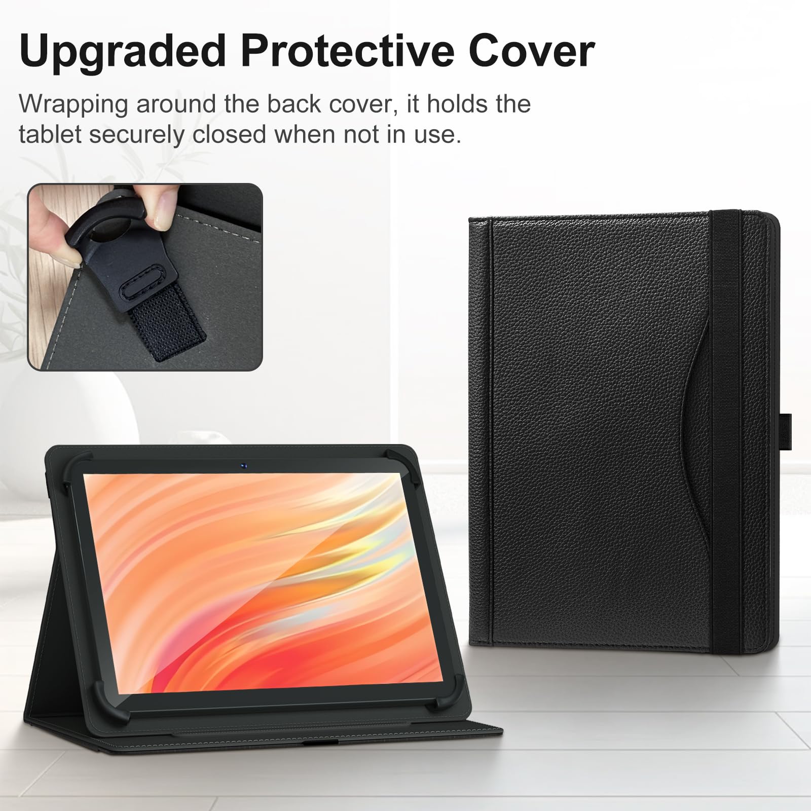 Ytaland Custodia Sottile In Pelle PU Per DOOGEE T30E – Cover Con Supporto Magnetico, Fit Folio, 11 Pollici - 4