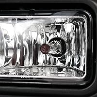 Vista 7 de SPEC-D TUNING Luces antiniebla transparentes para conducción de parachoques + bombillas compatibles con Ford F150 F-150 Pickup L+R Pair 2015-2017