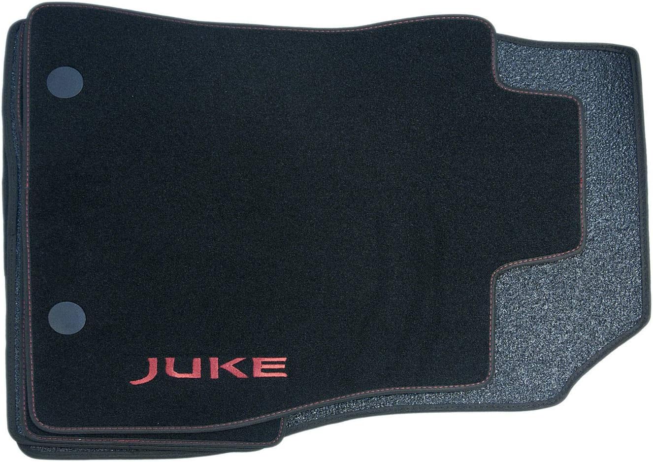 Nissan Genuine Juke Floor Mats Luxury Tailored Carpet Set x4 Red
