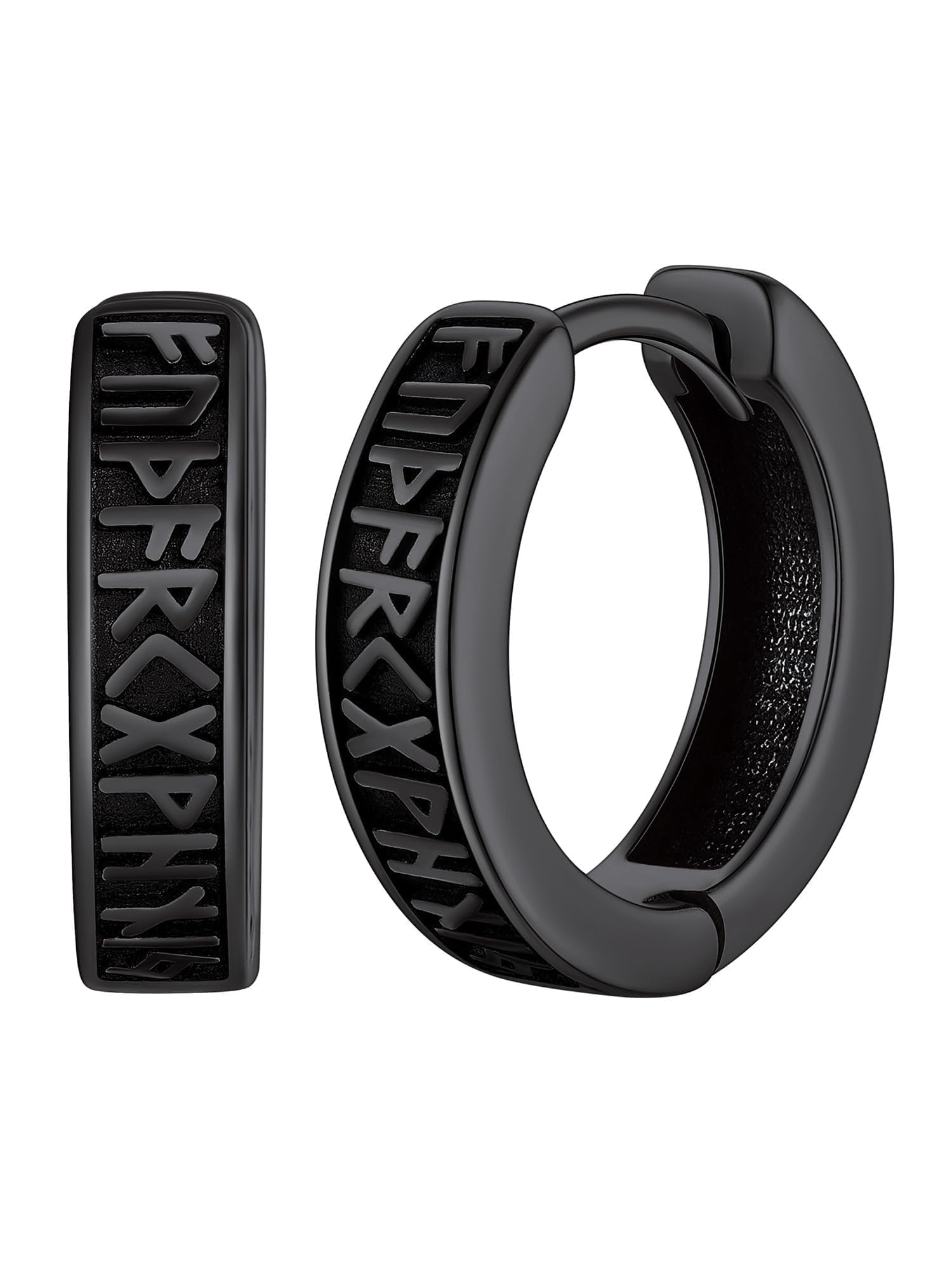 ChicSilver Hoop Earrings Men 925 Sterling Silver Mens Earrings Hypoallergenic Earrings for Men Gift for Dad