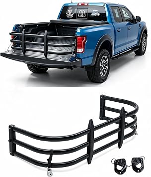Truck Bed Extender for Ford Ranger, Maverick, Chevy Colorado, GMC Canyon, Nissan Frontier Pickup Trucks, 24" Bed Extension