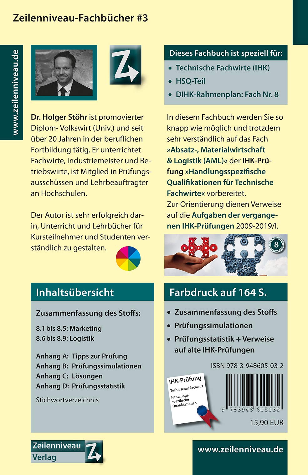 Zur Prüfung vorbereiten in Absatz-, Materialwirtschaft & Logistik (AML): Handlungsspezifische Qualifikationen für Technische Fachwirte