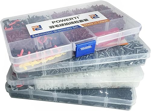 Miniatura 9 de Generic Juego de ojales de raqueta de bádminton con herramientas mejoradas para atar