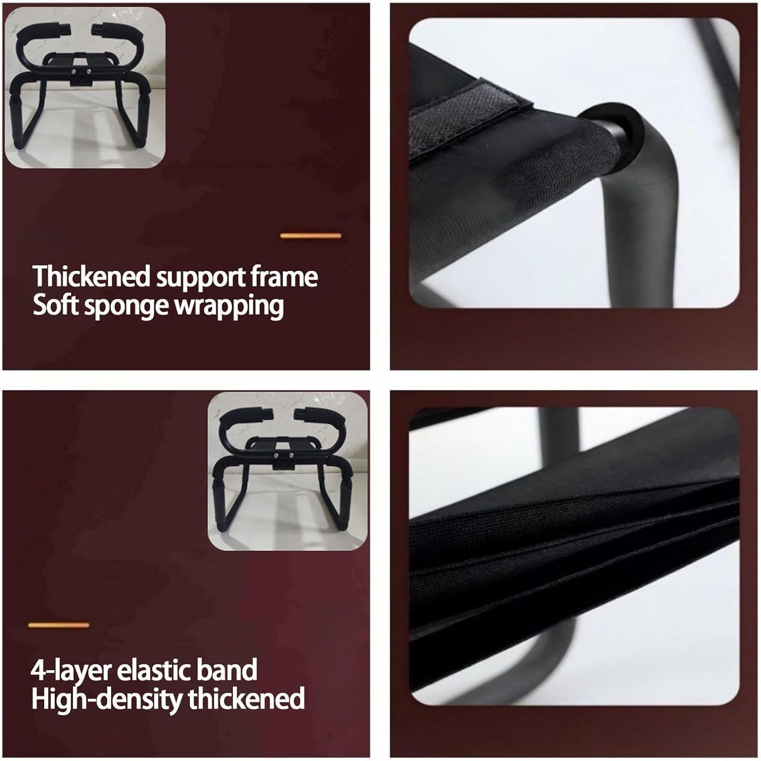 Silla Ergonómica Plegable para Parejas, Taburete de Relajación Ajustable en Altura, Soporte 100kg, Asiento Cómodo Multi-Posición fds/B/A