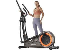 Elliptical Exercise Equipment: Home Elliptical Machine with Hyper-Quiet Magnetic Driving System