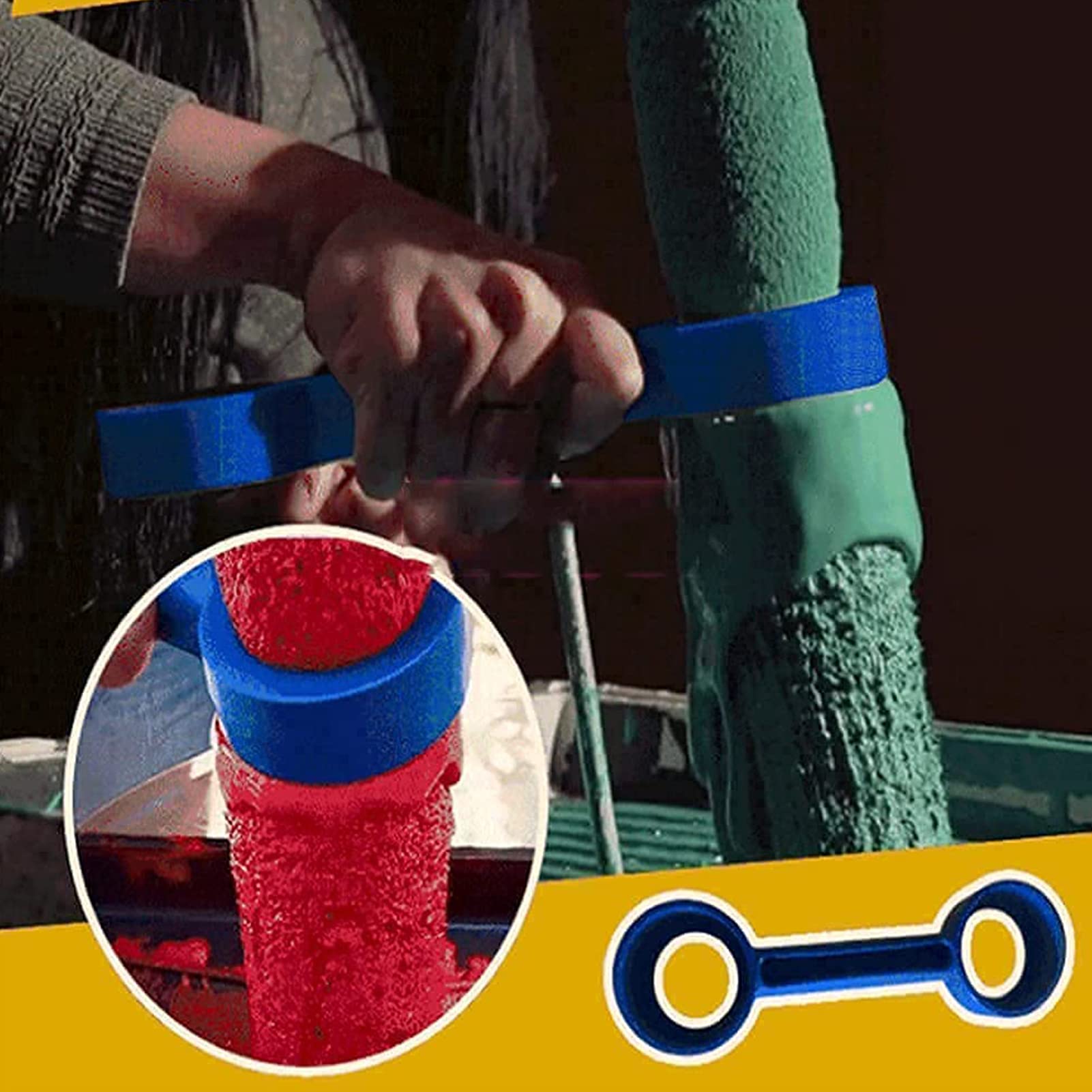Rollix | Roterende verfroller voor nauwkeurig schilderen van randen en