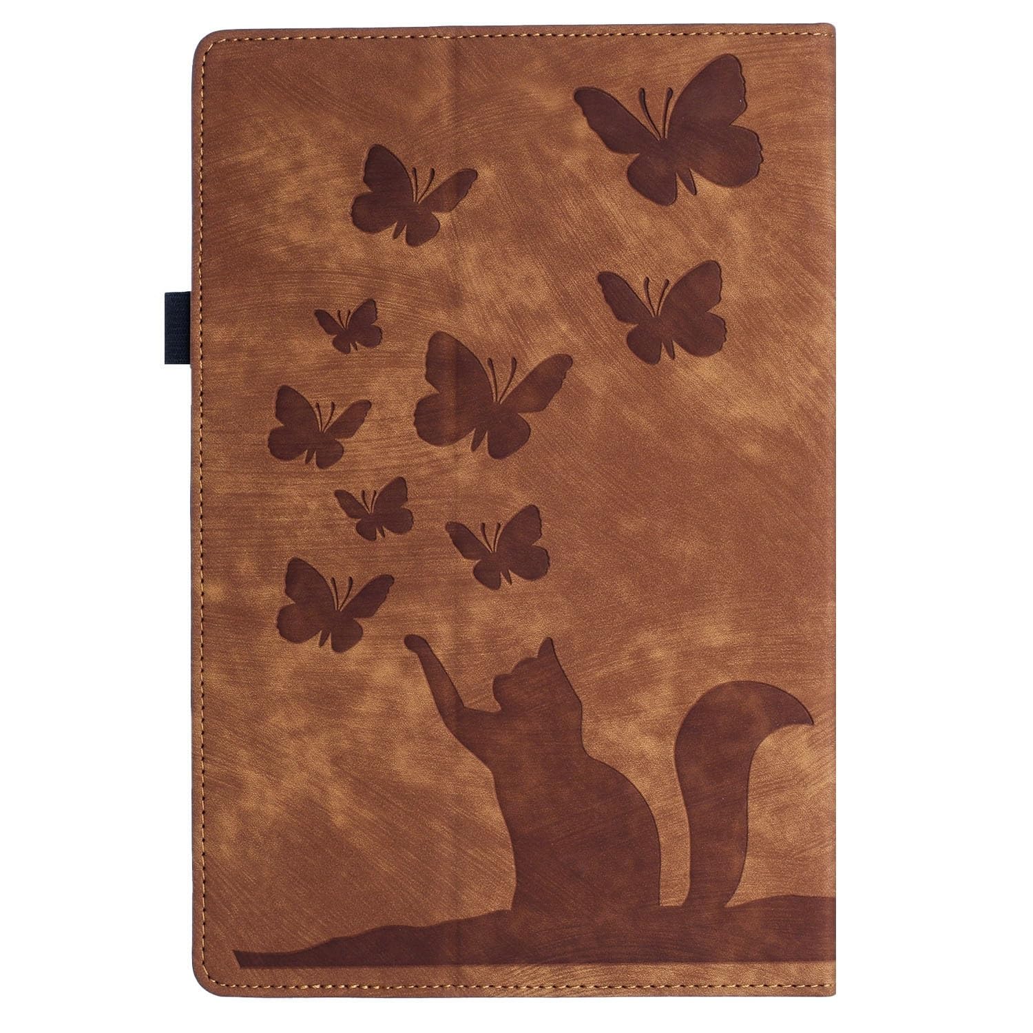 Custodia protettiva per tablet PC compatibile con Kindle Paperwhite 5 (11a generazione 2021) da 6,8 pollici con supporto pieghevole in rilievo custodia protettiva a portafoglio antiurto in pelle PU