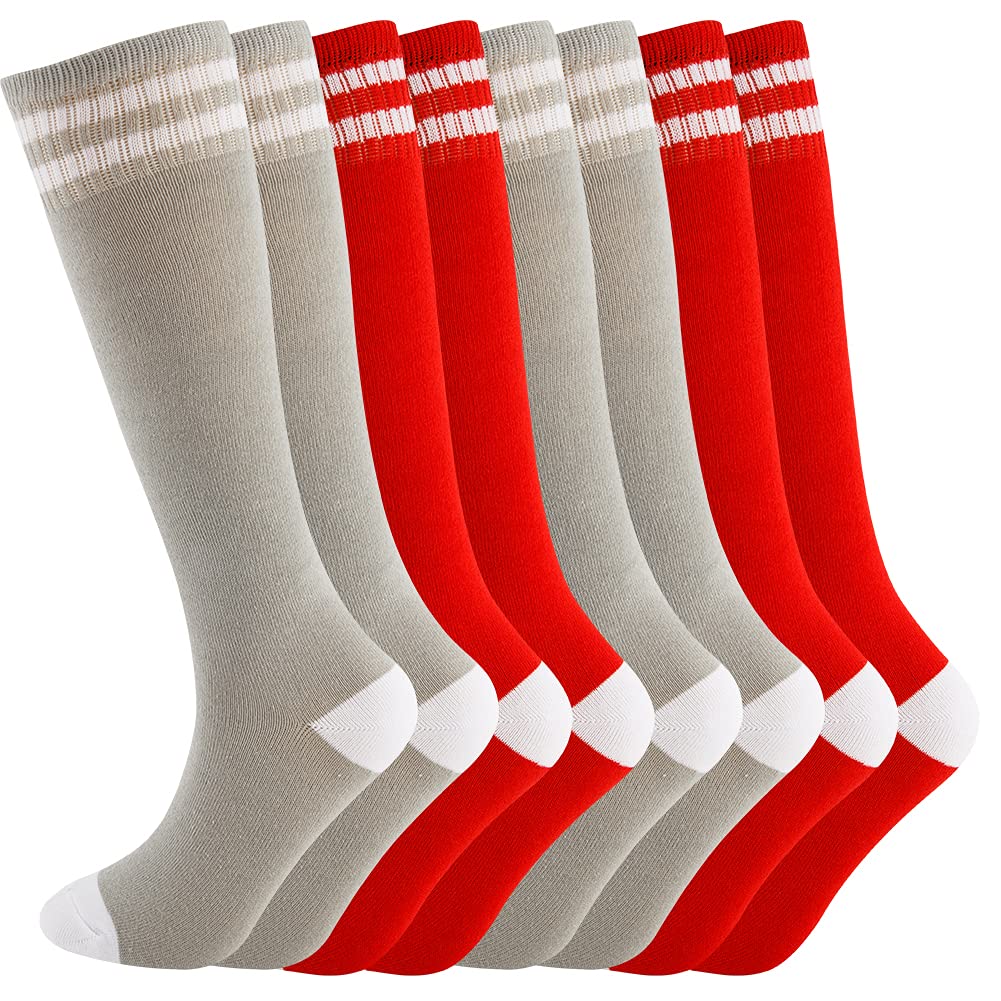 Knee High Socks for Kids, Cotton Soccer Socks for Boys, Girls, Toddlers……