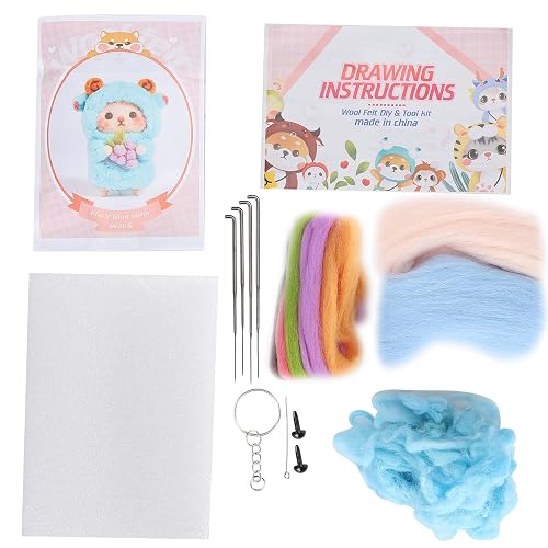 Felt Dolls DIY Craftsmanship Needle Felting Kit, Enhance Relationships &