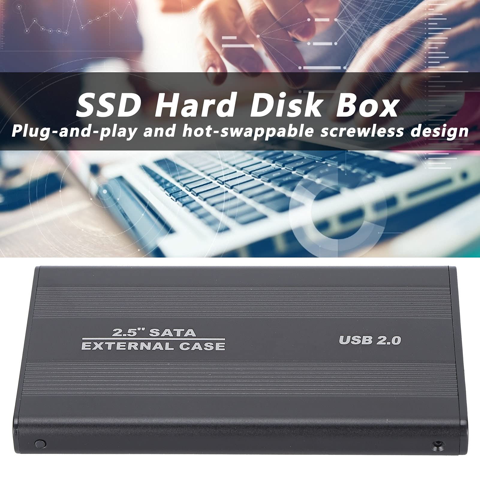 Boîtier De Disque Dur 2,5 Pouces, Boîtier De Disque Dur Portable 3 To